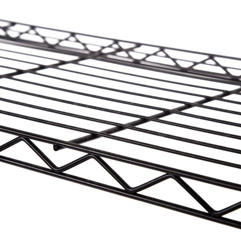 Heavy Lifting Five Tier Steel Wire Shelving Rack With Slick Rolling Wheels No Sweat Tool Free Assembly Thirty By Fourteen By Sixty Inches Garage Storage