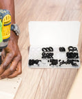 180 Piece Rubber Grommet Kit For Ceiling Fans And Wiring, Easy Install, DIY Friendly With Assorted Sizes, Tough Rubber Sealing Gaskets For Waterproof Protection And Prevent Wire Damage, open box