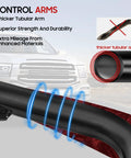 Front Upper Control Arm Kit 2-4 Inch Adjustable With Ball Joint For Ram 1500 2006-2022 And Dodge 1500 2WD 4WD, close-up