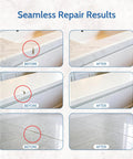 Seamless repair results using Quartz Countertop Repair Kit Quick Fix For Chips Cracks And Scratches On Granite Marble Ceramic Tile