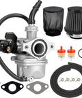 Carburetor Kit Fits 50cc 70cc 90cc 110cc 125cc Chinese ATVs Dirt Bikes Go Karts Mini Motorcycles With Wide Compatibility parts displayed