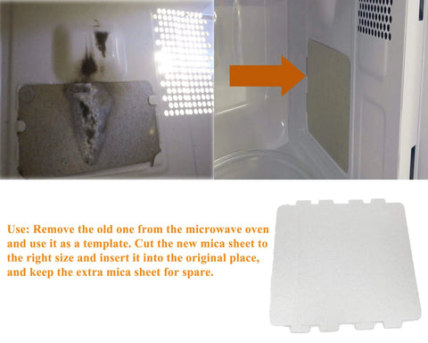 Universal Microwave Mica Plates Set For Waveguide Cover Heat Resistant in microwave installation process with extra sheet