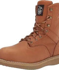 Barracuda Gold Wedge Steel Toe Work Boot for Men 13 M EH Electrical Hazard Oil Resistant Poly Wedge Ultra Outsole
