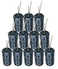 12 Pack 4700uF 25V Aluminum Electrolytic Capacitors 16x25mm For DIY Soldering, Arduino Projects, And Electronics Repair
