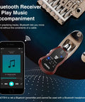 Close-up of Silent Practice Headphone Amp for Electric Guitar and Bass with Rechargeable Battery, shown with Bluetooth receiver