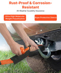 Two Pack 1/2 Inch By 22 Inch Synthetic Soft Shackles With 20 Ton Breaking Strength in use on vehicle with protective sleeve.