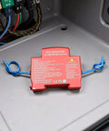 Compact Automatic Car Fire Extinguisher With Quick Aerosol Blast For Instant Emergency Road Safety and detailed information shown.