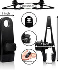 Heavy Duty Tarp Clips With Lock Grip Built Tough For Outdoor Use Rugged Plastic Clamps dimensions and features display