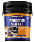 Pro Grade Concrete Crack Sealer That Slams Shut Water Leaks And Stops Gaps Fast For Basements Garages Driveways And Masonry Straight Up Waterproof Formula Easy Trowel Finish Big Jumbo Jug in a 5-gallon container.