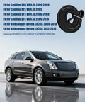 Dope 61 Inch Dual-Sided Engine Drive Belt Fit For Volkswagen Jetta 2012 To 2014 Plus Cadillac SRX V8 4.6L 2004 Onwards on a sleek Cadillac SRX.