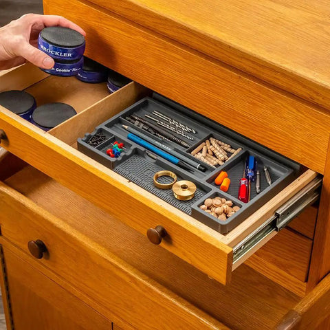Silicone Project Tray Flexible Catch All Organizer For Small Parts Portable Tool Tray With Compartments And Glue Shedding Surface Easy Clean
