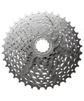 HG400 9 Speed 11-32 Bicycle Cassette For Smooth Shifting And Wide Gear Range, Durable Silver Finish