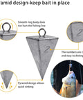 Pyramid sinker weight from 136 Piece Saltwater Tackle Kit For Surf Fishing With Lures And Rigs Hooks Leaders Swivels Sinker Weights