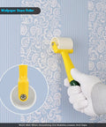 Wallpaper Smoothing Tool Kit With 10 Inch Smoothing Brush, Squeegee And Seam Roller For Peel And Stick Wallpaper application