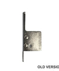 Old version of Heavy Duty Nickel Plated Steel Drawer Slide Brackets Clip On Front fixing for cabinet use.
