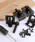 Eight Pack Adjustable Furniture Leveling Feet Set With 2.2 Inch L Shaped Levelers Built To Last Pro Grade Heavy Duty Metal