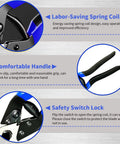 Kickass Heavy Duty Cable Cutter For 3/16 Inch Aluminum And Copper Wire Rope with ergonomic grip and safety lock features.