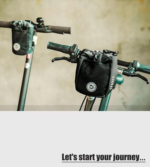 Universal Bike Cup Holder And Multi Position Bag For Handlebar Top Tube Stem And Saddle Mounts Easy Install Water Bottle Holder