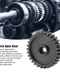 Beefed Up Steel Servo Spur Gear 24 Tooth Internal Spline 0.8 Module Ideal For Precision RC Robots And Automation Systems