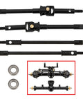 Universal Joint Drive Shaft Cross Knot CVD Drive Kit For SCX24 Stock Axles And C10 Jeep Upgrades, with bearings