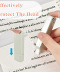Close-up of a hand using a mini white correction tape on notebook, Six Pack Mini White Correction Tapes For Quick Corrections