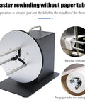 Automatic Label Winder And Rewinder For 1 To 3 Inch Cores, 100mm axle width, coreless operation