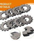 M1 Pro Grade Gear Cutter Set With HSS Involute Milling Cutters For Metalworking And CNC Machining, 8-piece high-speed steel gear kit