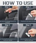 How to use Windshield Crack Repair Kit Two Pack With 30ml Liquid Resin And UV Film Quick Fix For Chips Stars And Bullseyes