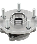 Pair Front Left And Right Wheel Bearing And Hub Assemblies For Subaru Ascent Forester Impreza Legacy Outback Tribeca Crosstrek WRX And WRX STI With Durable Steel Construction And Precise Machining For Easy Fit And Long Lasting Rock Solid Performance, close-up view