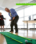 Two Pack 48 Inch Collapsible Golf Alignment Sticks Training Aid For Aiming And Swing Path, indoor putting practice