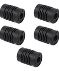 Encoder Coupler for Stepper Motor Shaft D15 L2 6x6mm Hole Plastic Elasticity Motor Coupling Anti Shock Wear Resistant Easy Install 5 Pieces Pack