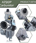Bolt-On Carburetor Upgrade Kit For Predator 212cc And Honda Clone Engines Including 26mm Carbs, 38mm Air Filter, Intake Manifold, Main Jets