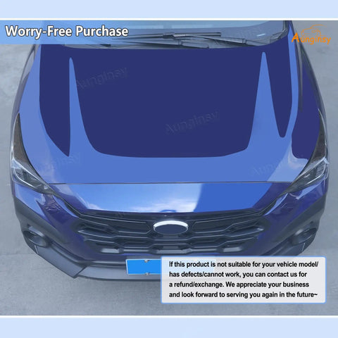 Subaru Crosstrek Front Headlight Eyebrow Trim Strips Eyelids Eye Lid Decorative Sticker Upper Panel For 2024 2025