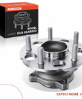 Rear Wheel Bearing And Hub Assembly 5 Lug Fit For Honda CRV 2007 To 2011, Accord Crosstour 2010 To 2011, Crosstour FWD Replacement