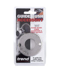 Dead On Accuracy 30mm Router Guide Bush Spigot For Jig And Template Routing Designs on packaging with specifications.