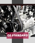 New Replacement Alternator For Chevy Silverado 2014 2019 4.3L 5.3L 6.0L And GMC Sierra Yukon Tahoe showing OEM connectors
