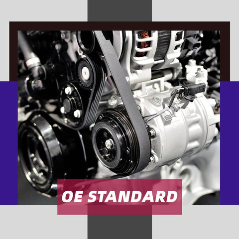 New Replacement Alternator For Chevy Silverado 2014 2019 4.3L 5.3L 6.0L And GMC Sierra Yukon Tahoe showing OEM connectors