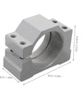Aluminum CNC Spindle Motor Mounting Bracket Clamp For Carving Machines Quick Mounting Hardware Versatile CNC Engraving Accessory