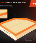 Volvo Engine Air Filter Replacement with polyurethane seal fits S60 S90 V60 V60 Cross Country V90 XC60 XC90 2016-2023 2.0L L4