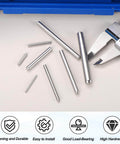 8 Pcs 304 Stainless Steel Dowel Pins 3x30mm Round Head Flat Chamfered End For Furniture DIY Projects Shelf Support Pegs