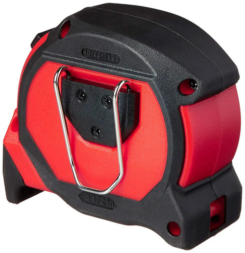 Magnetic Tape Measure 25 Ft By 1.83 In, Nylon Bond Blade Protection, 5 Point Reinforced Frame, Finger Stop Guard, Heavy Duty Construction For Quick, Accurate Measurements On The Job Site