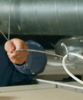 Collapsible Three Foot Cable Grabbing And Reaching Fish Pole for easy wire pulling reaching a cable in hard to reach spot