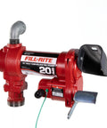12V Fuel Transfer Pump 20 GPM Pump Only Durable Cast Iron Construction Handles Gasoline Diesel Kerosene Ethanol Methanol