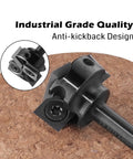 CNC Spoilboard Surfacing Router Bit with One Quarter Inch Shank and One Inch Cutting Diameter Four Flute Insert Carbide Wood Planer