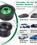 Honda Shift Linkage Bushing Kit For Manual Transmission Upgraded Shifter Bushings compatible with multiple Honda models.