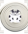 Baby Proof Edge And Corner Guards 16 Ft High Density Nbr Rubber Foam Strips With 4 Heavy Duty Caps for toddlers, rolled foam strip and caps.