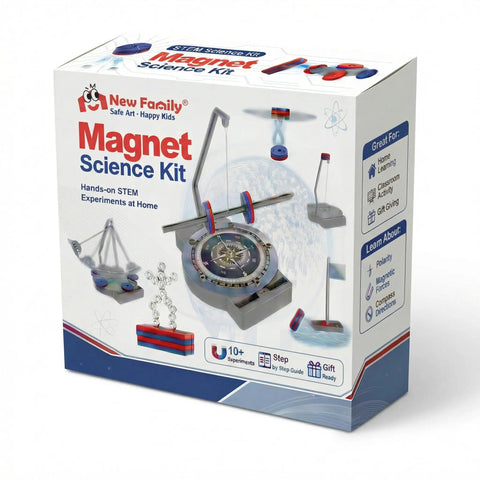 12 In 1 Magnetic Science Kit For Kids Hands On Physics Experiments Learn Magnetism With Fun Magnetic STEM Toy Box