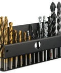 Magnetic Drill Bit Organizer For Long Phillips Bits Built Tough Heavy Duty Steel Bit Holder With Anti Slip Grip No Drill