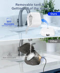 Ultrasonic Retainer Cleaner Machine With 45kHz Sonic Cleaning And Digital Timer Deep Clean For Dentures 319ml removable tank