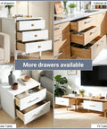 Heavy Duty 12 Pair 18 Inch Undermount Drawer Slides Boasting Smooth Soft Close Full Extension Cabinet Runners showcased in various furniture.